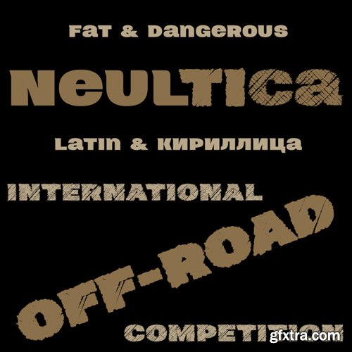 Neultica 4F Font Family $97