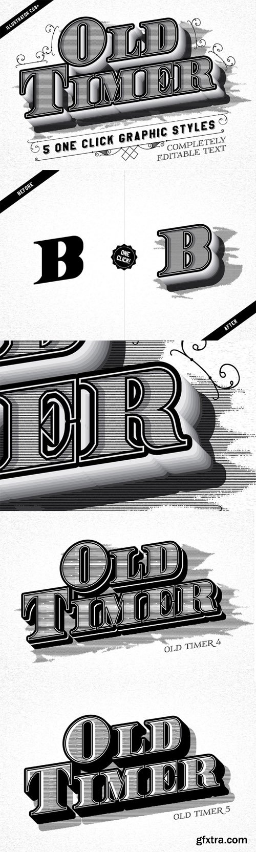 CM - Old Timer Vintage Graphic Styles 106925 CM - Old Timer Vintage Graphic Styles 106925
