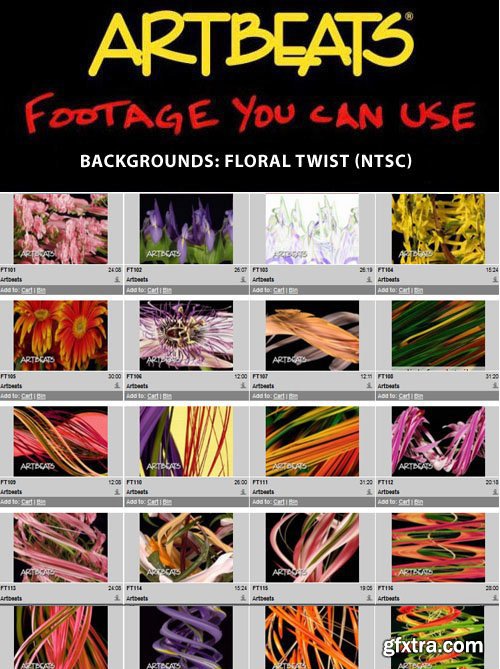 Artbeats - Backgrounds: Floral Twist