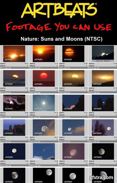 Artbeats - Nature: Suns and Moons (NTSC)