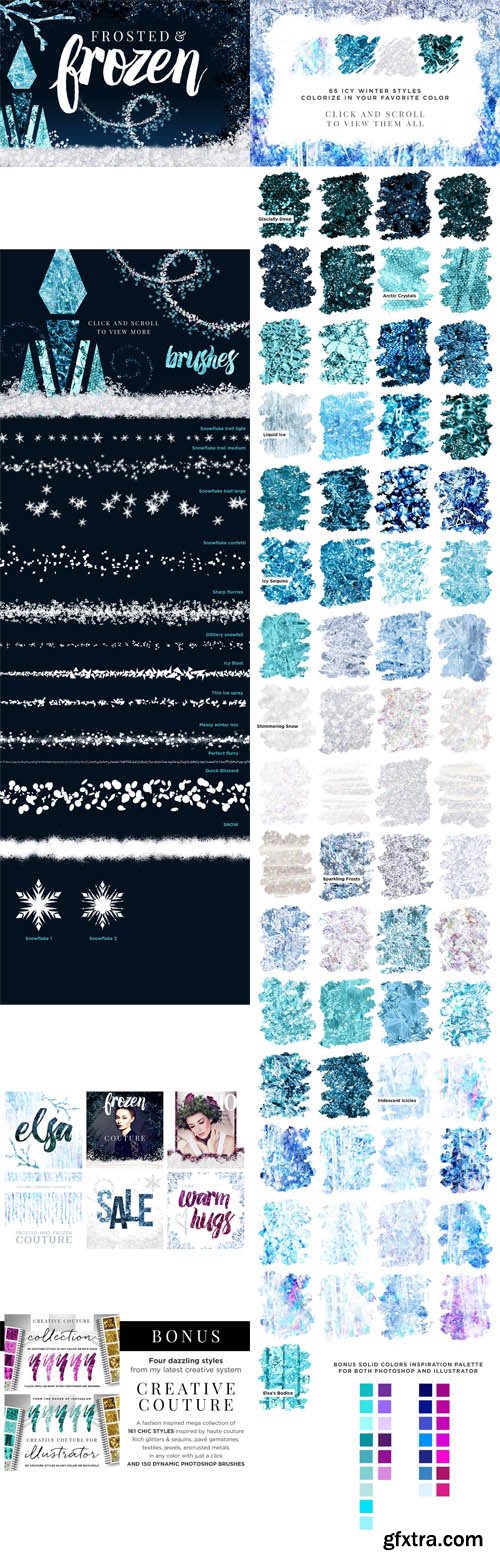 CM - Frosted+Frozen Icy Winter Kit: Ps+Ai 138356 CM - Frosted+Frozen Icy Winter Kit: Ps+Ai 138356
