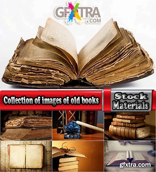Collection of images of old books 25 HQ Jpeg