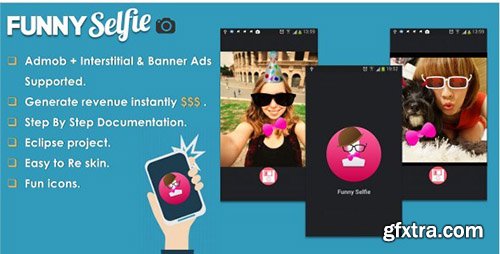 CodeCanyon - Funny Selfie Camera App CodeCanyon - Funny Selfie Camera App