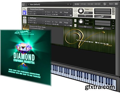 Kirk Hunter Diamond Symphonic Orchestra KONTAKT-DECiBELLE Kirk Hunter Diamond Symphonic Orchestra KONTAKT-DECiBELLE