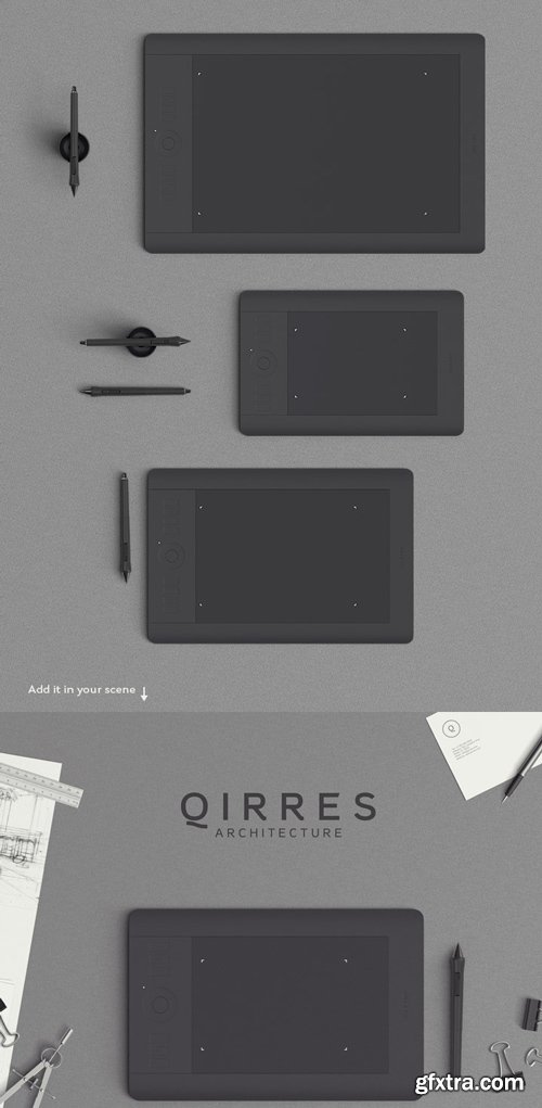 Graphic Tablet Mock-up - Architect