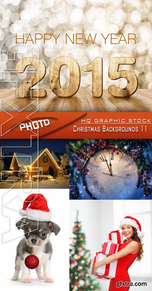 Stock Photo - Christmas Backgrounds 11