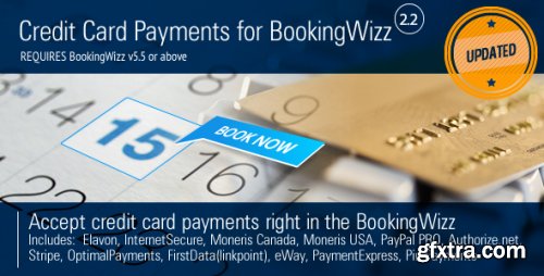 CodeCanyon - BookingWizz Credit Card Payments v2.2