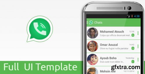 CodeCanyon - Whatsup Messenger UI Template