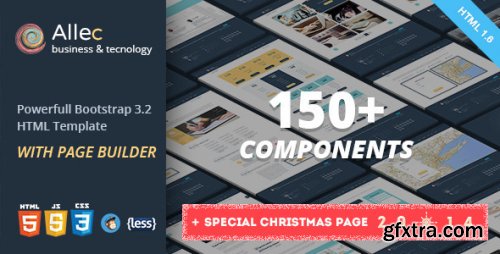 ThemeForest - Allec - Bootstrap/LESS Template with Page Builder