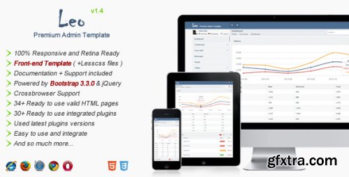 ThemeForest - Leo - Premium Admin Template v1.4