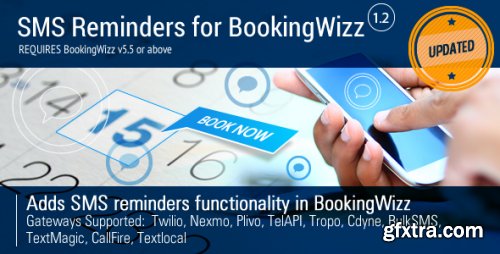 CodeCanyon - BookingWizz SMS Reminders v1.0
