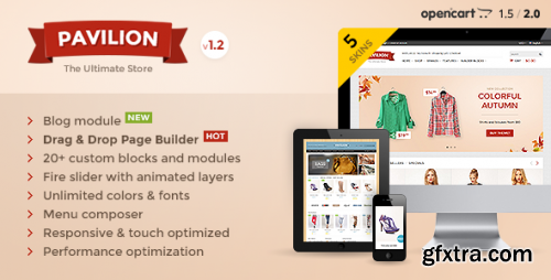 ThemeForest - Pavilion - Premium Responsive OpenCart Theme v1.2.1