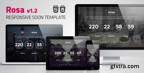 ThemeForest - Rosa - Responsive Coming Soon Template v1.2 - FULL