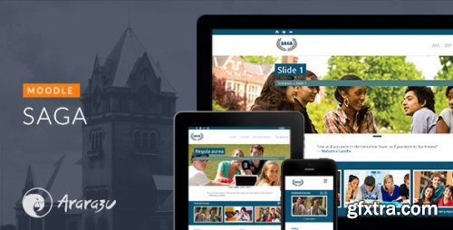 ThemeForest - Saga - Responsive Moodle Theme