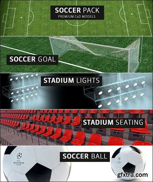 The Pixel Lab 3D Soccer Pack