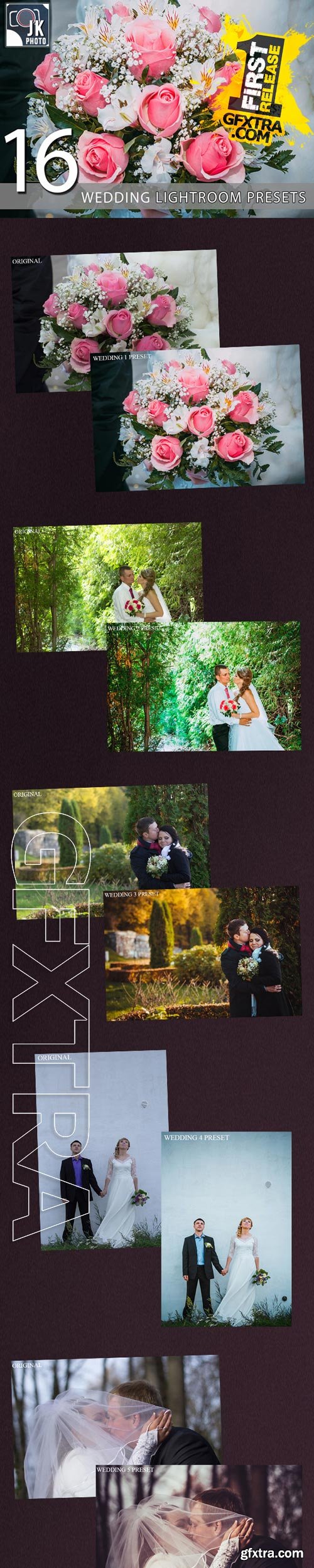 Graphicriver - 16 Wedding Premium Lightroom Presets 9893863