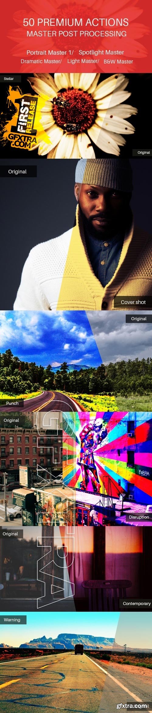 Graphicriver - 50 Premium Actions Master Post Processing 9807942