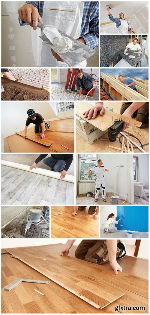 Renovated apartment - stock photos Renovated apartment - stock photos