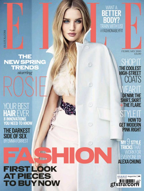 Elle UK - February 2015 (True PDF)