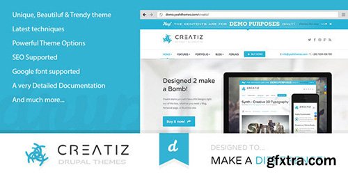 ThemeForest - Creatiz 1.2.1 - Trendy Beautiful Drupal Theme ThemeForest - Creatiz 1.2.1 - Trendy Beautiful Drupal Theme