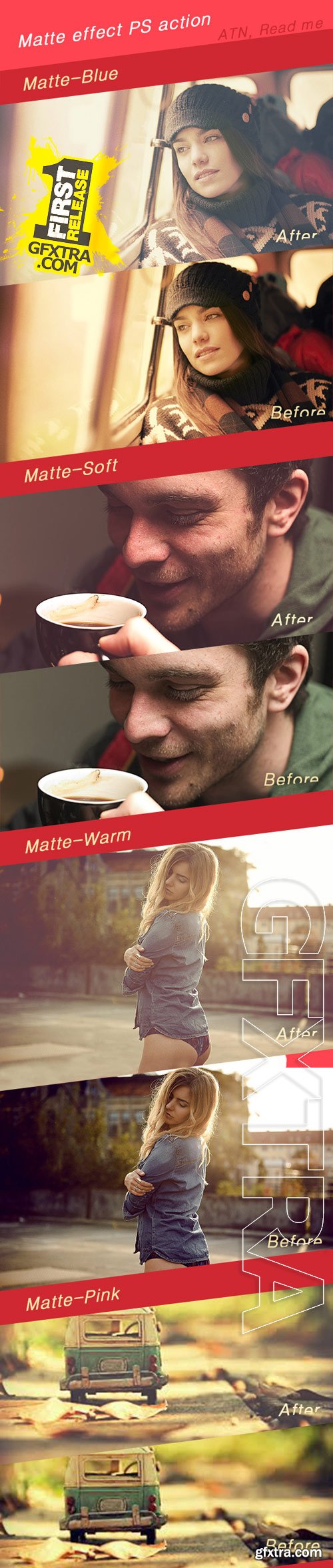 Graphicriver - Matte Effect PS Actions 9826617