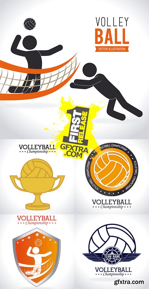 Vector - Sport - Volleyball