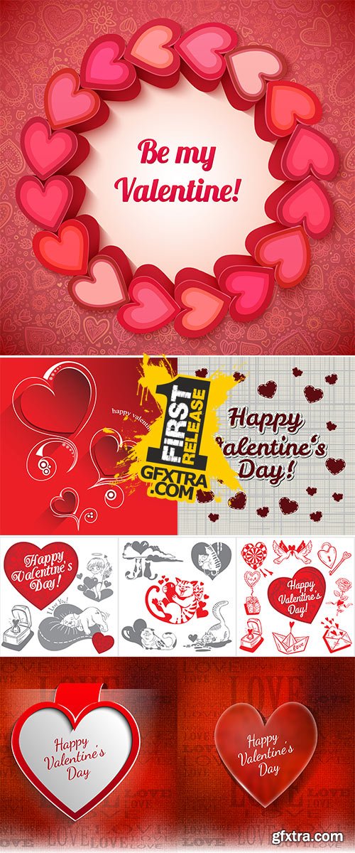 Stock Valentines day, vector set