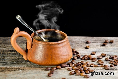 Set of Hot Coffee #2, 25xJPG