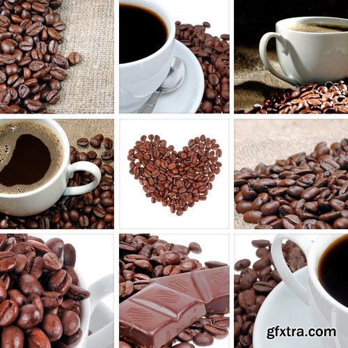 Set of Hot Coffee #2, 25xJPG