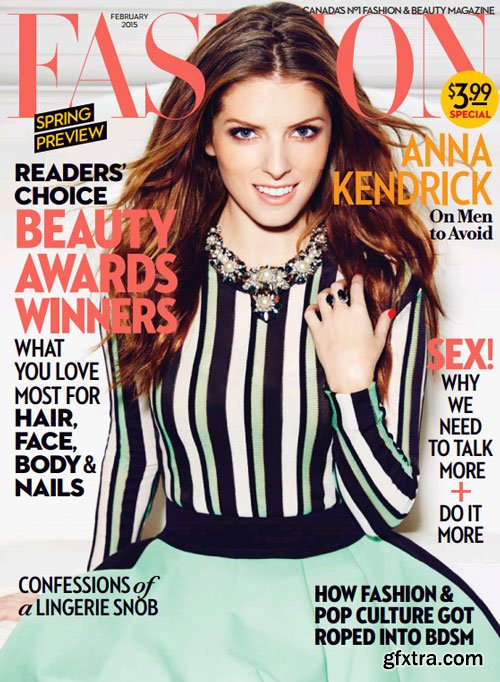 Fashion Magazine - February 2015 (True PDF)
