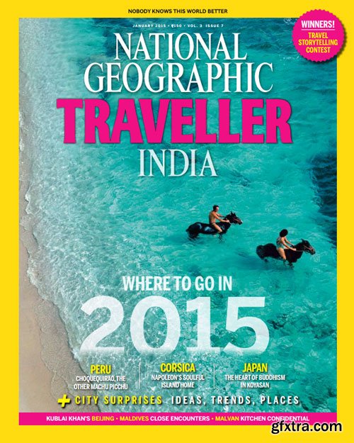 National Geographic Traveller India Magazine January 2015 (True PDF)