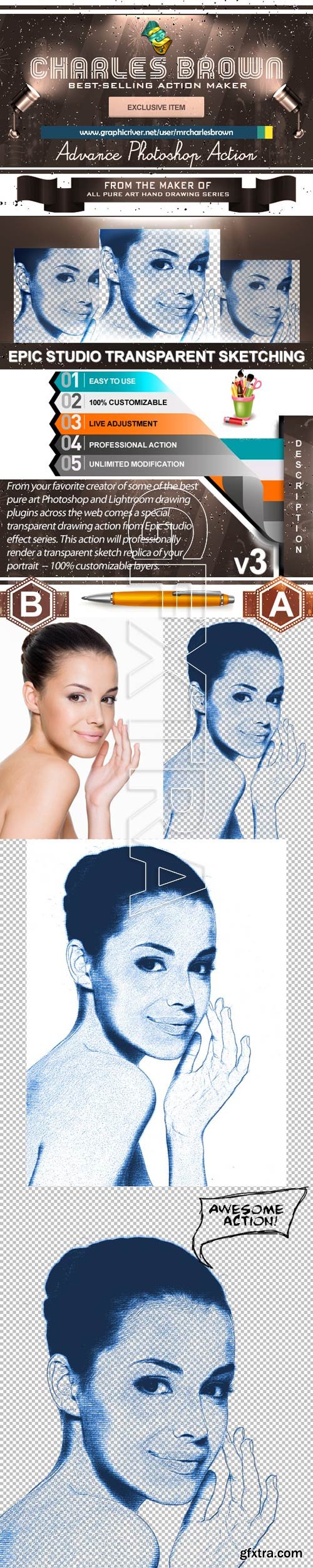 Graphicriver - Epic Studio Transparent Sketching 3 9928763