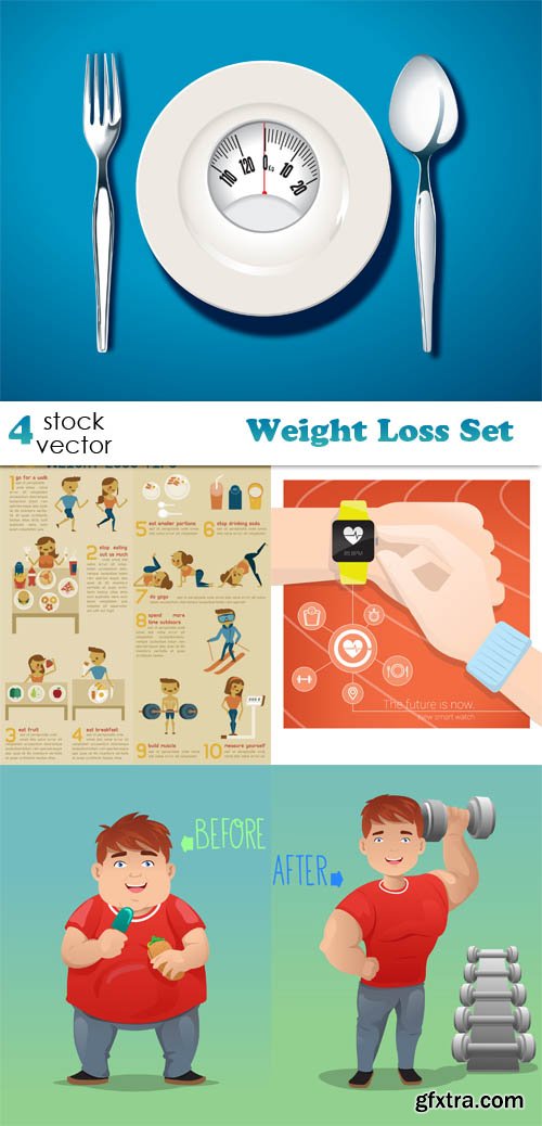 Vectors - Weight Loss Set