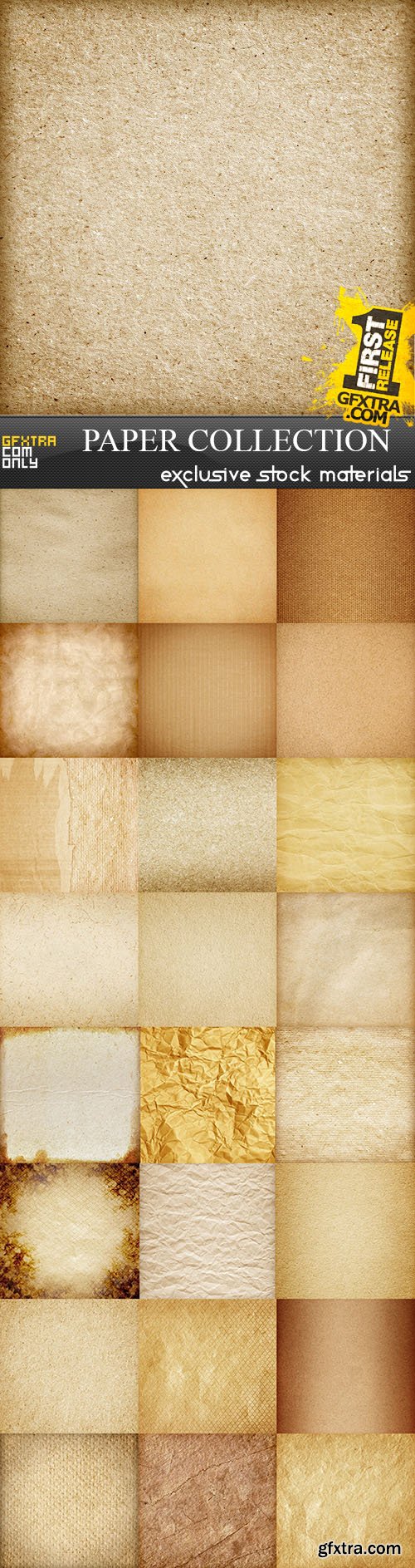 Paper Collection, 25xUHQ JPEG