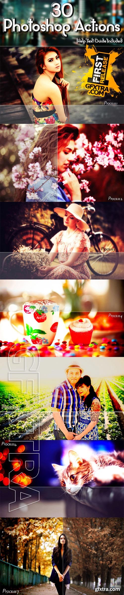 Graphicriver - 30 Photoshop Actions 9899674