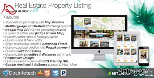 CodeCanyon - Realcon v3.4.0 - Real Estate Property Listing CodeCanyon - Realcon v3.4.0 - Real Estate Property Listing