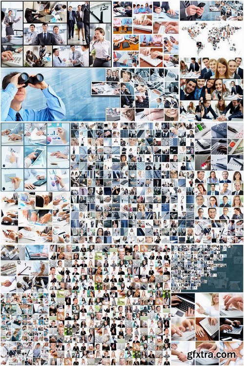 Set of colleges with business theme - 25 HQ Jpg