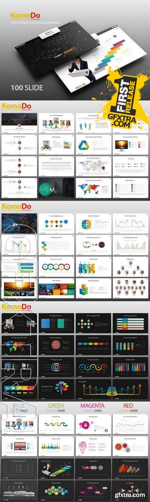 KomoDo Powerpoint Template