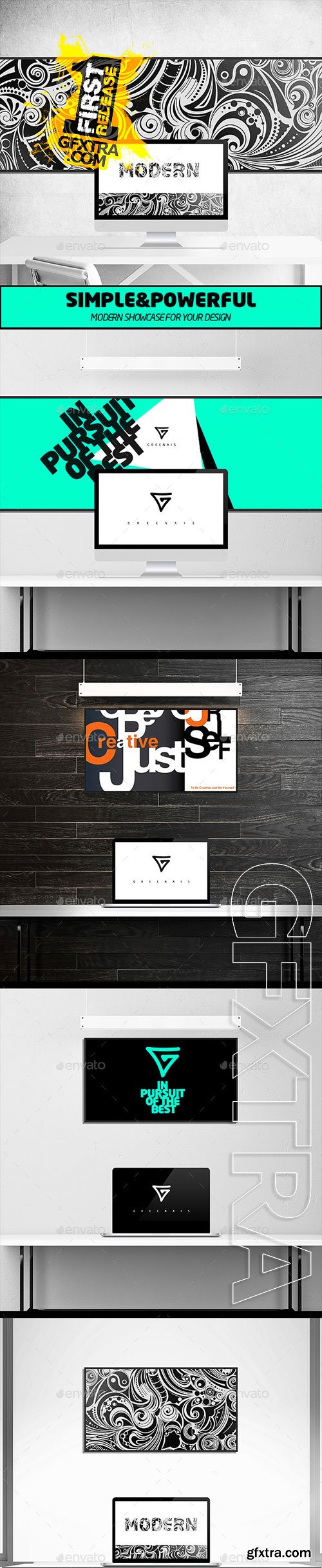 Graphicriver - Print / Poster / Display Mock-up 9860798