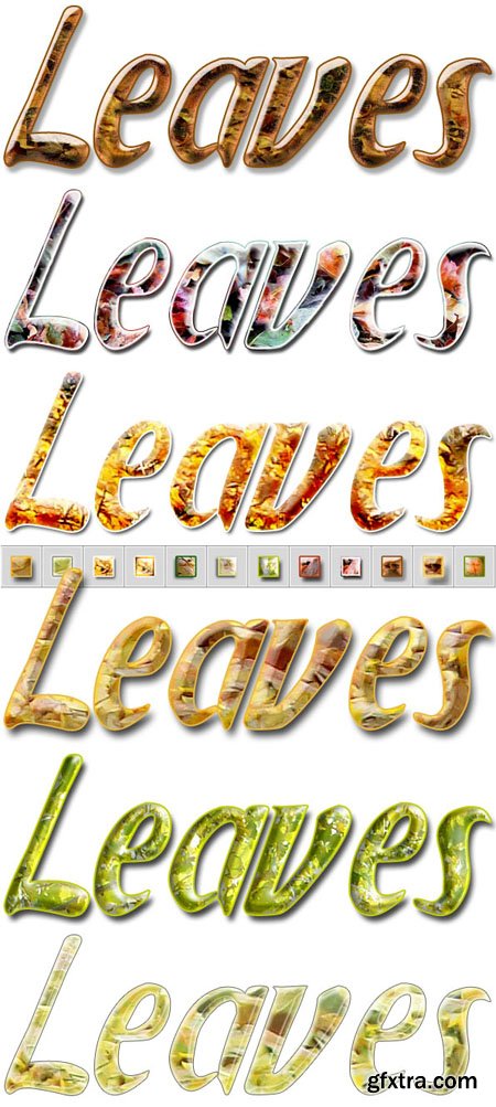 Autumn Leaves Styles for Photoshop Autumn Leaves Styles for Photoshop