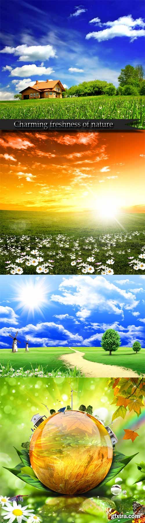 Charming freshness of nature Charming freshness of nature