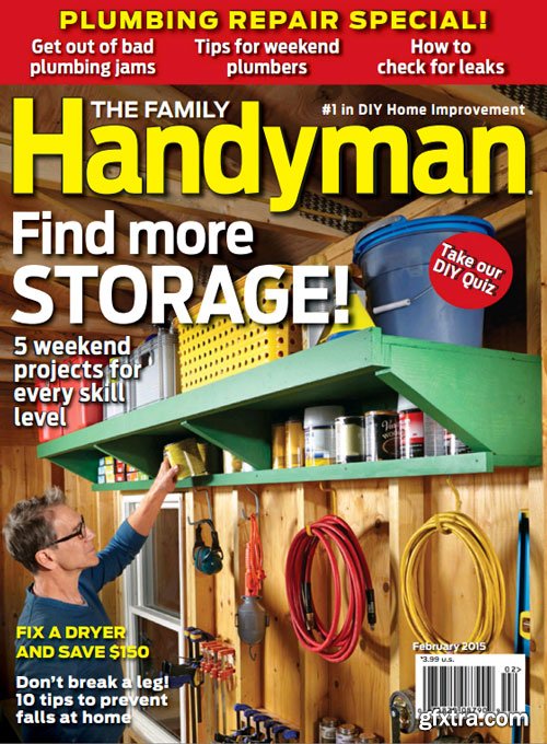 The Family Handyman - February 2015 (True PDF)