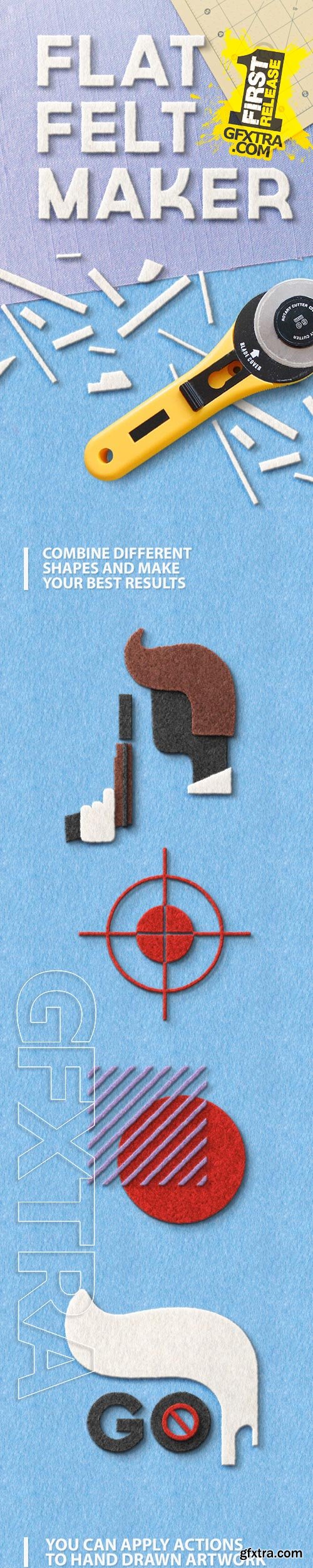 Graphicriver - Flat Felt Maker 9855257