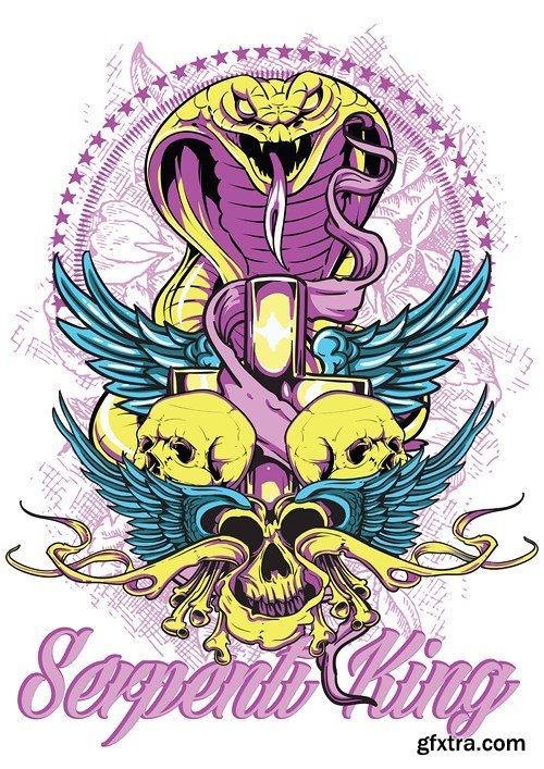 T-Shirts Design Elements 3, 25xEPS