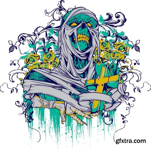 T-Shirts Design Elements 3, 25xEPS