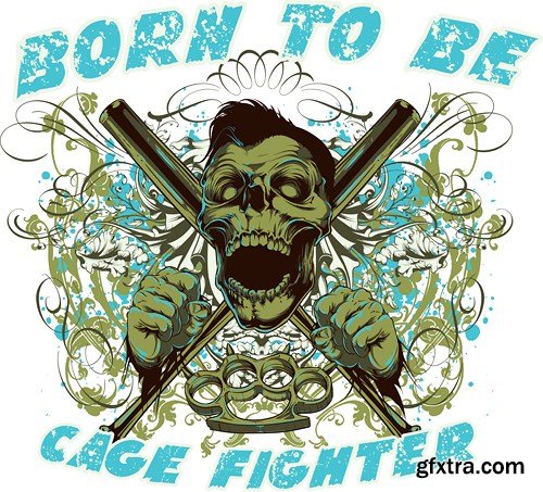 T-Shirts Design Elements 3, 25xEPS