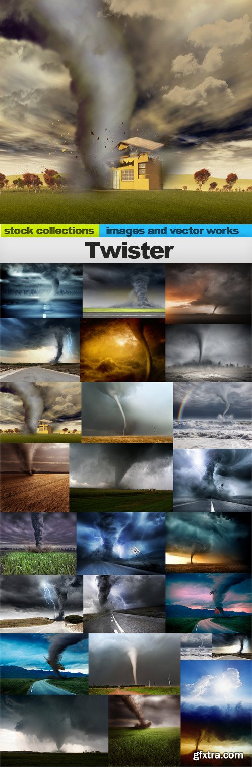 Twister,25 x UHQ JPEG