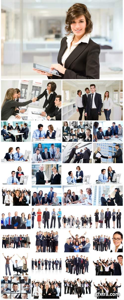 Business people, man, woman, groups - stock photos Business people, man, woman, groups - stock photos