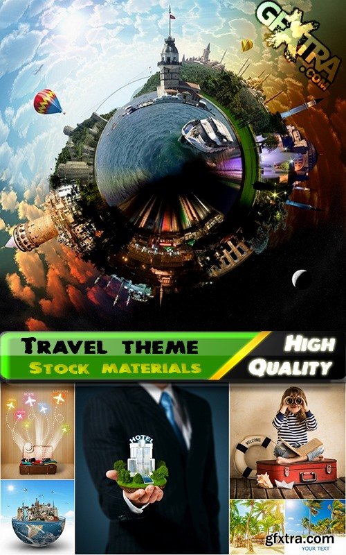 Creative photos with travel theme from stock - 25 HQ Jpg