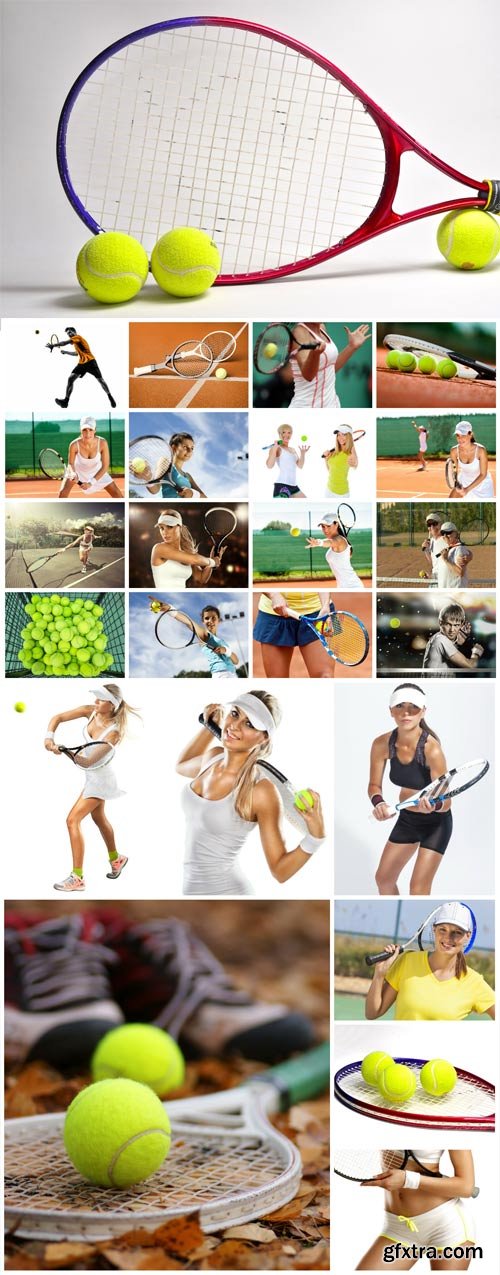 Tennis, girls tennis - stock photos Tennis, girls tennis - stock photos